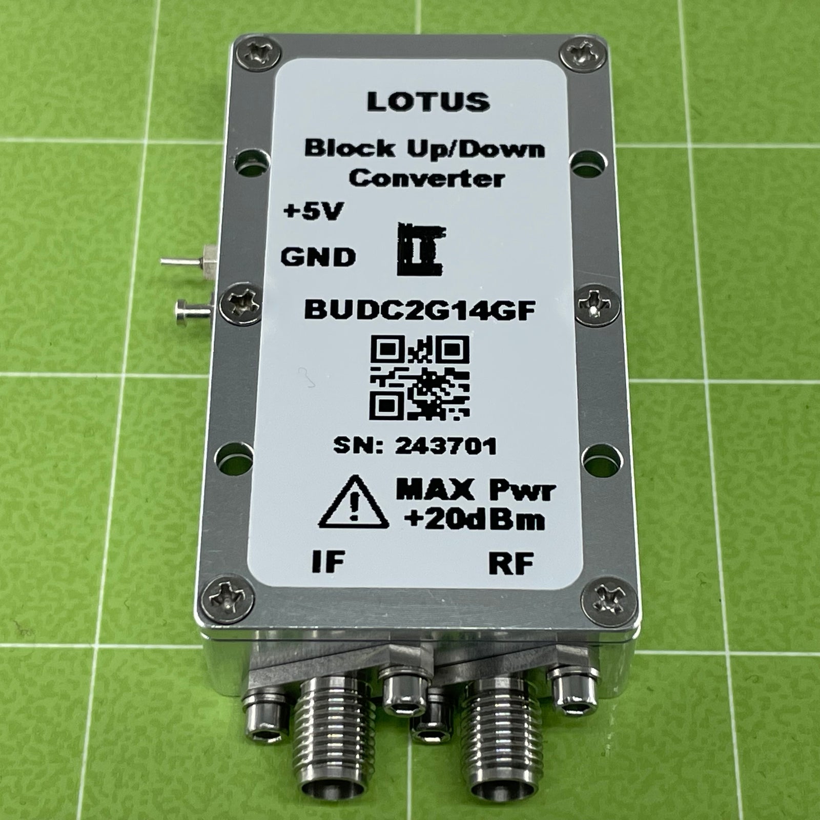 Block Up/Down Converter (2G~14GHz) w/ Fixed LO BUDC2G14GF