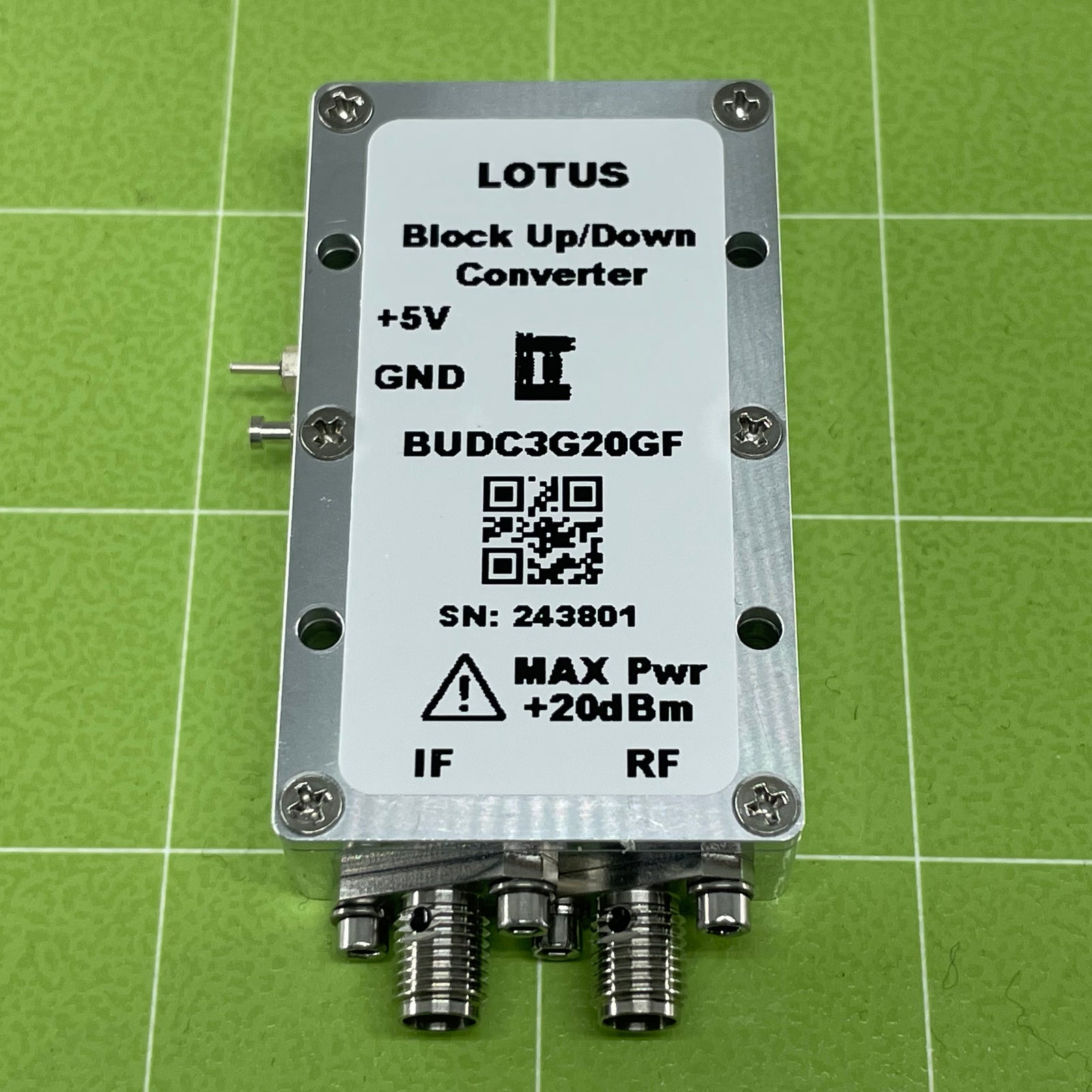 Block Up/Down Converter 3G~20GHz w/ Fixed LO