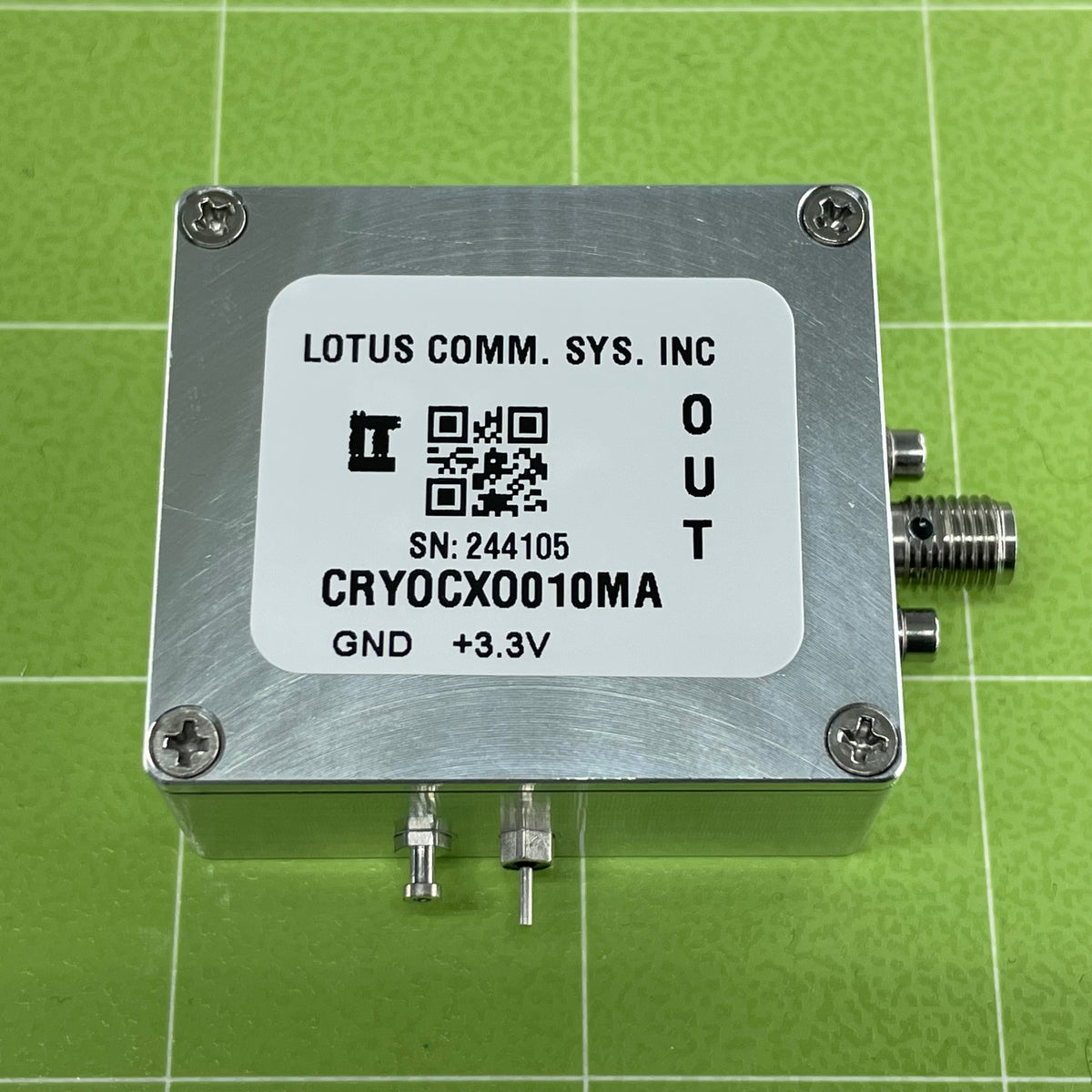 Oscillator OCXO (Stratum 3) 10MHz (±30 ppb)