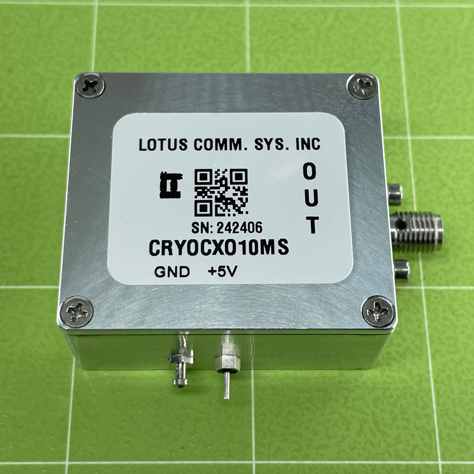 Oscillator OCXO (Stratum 3) 10MHz (±30 ppb) Sinewave Output