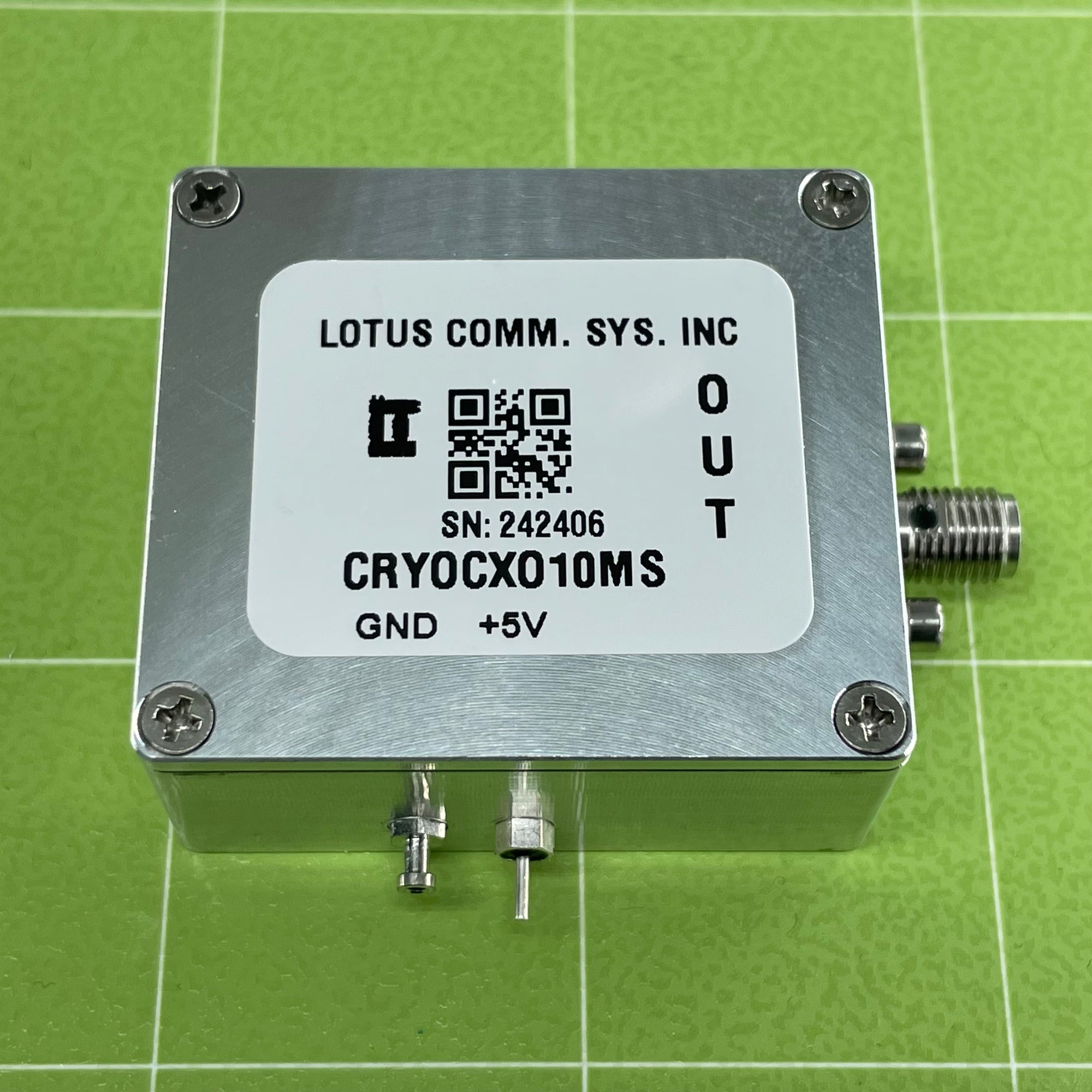 Oscillator OCXO (Stratum 3) 10MHz (±30 ppb) Sinewave Output