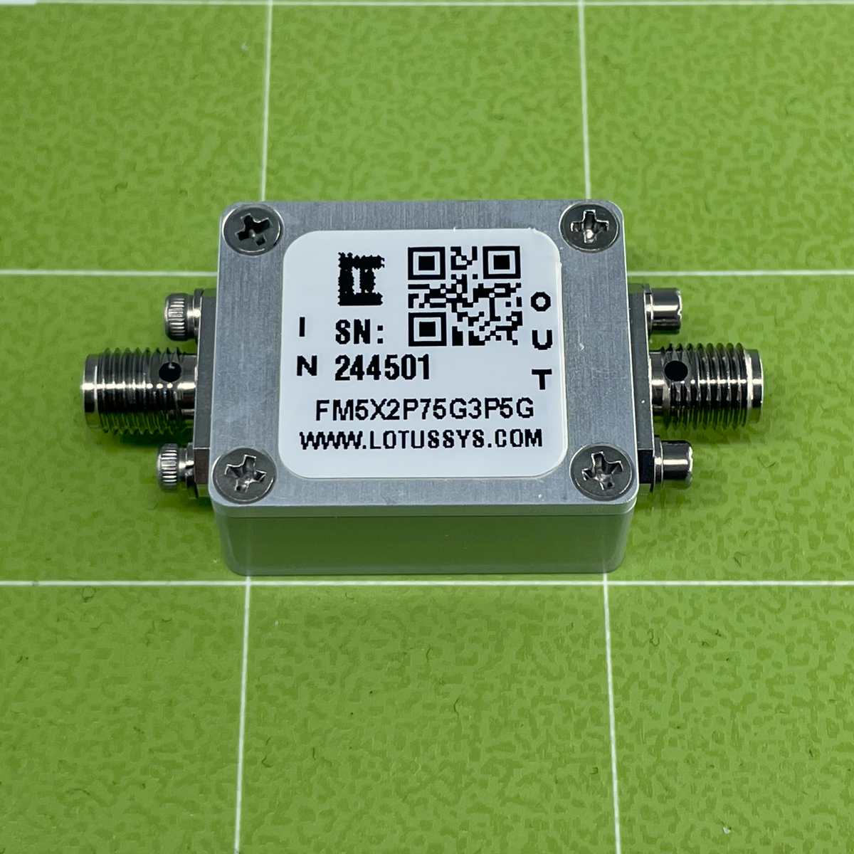 Passive Freq. Multiplier x5 (OUTPUT 2.75-3.5GHz) FM5X2P75G3P5G