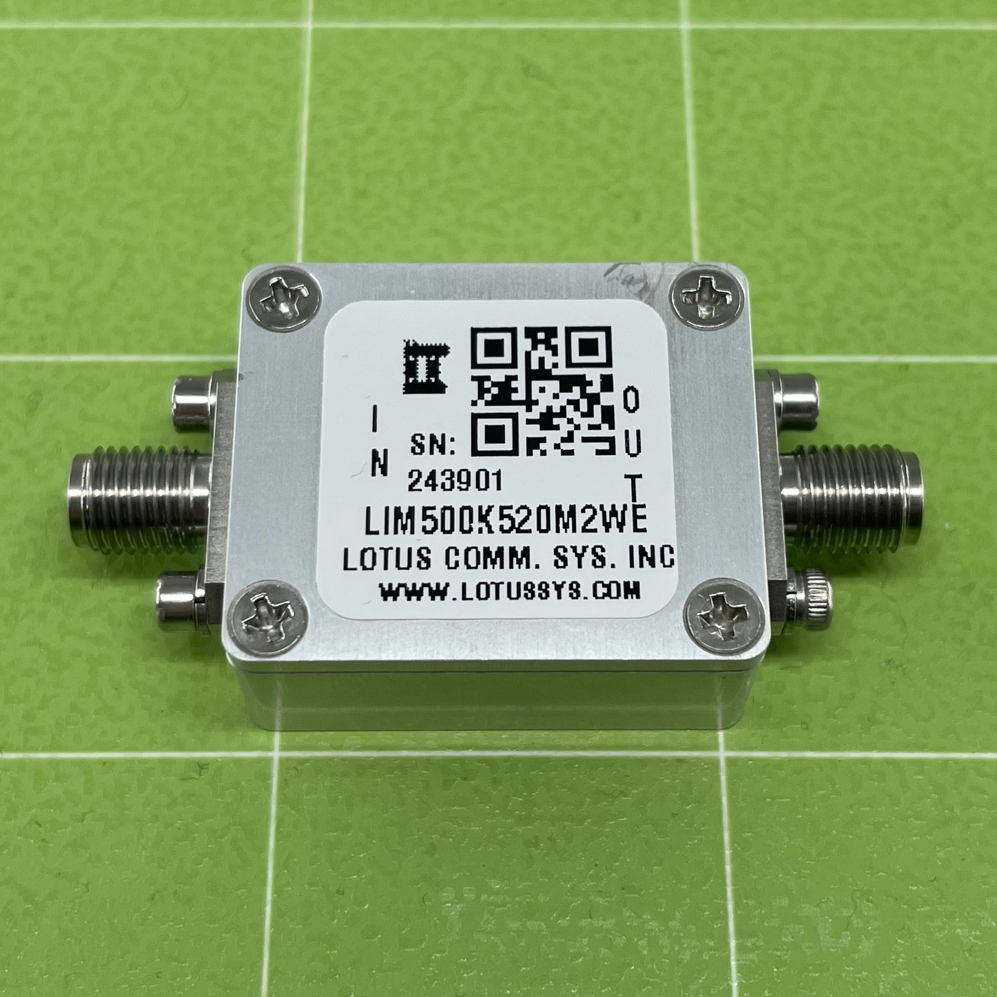 Limiter 500 KHz - 520 MHz (+9 to 32 dBm) 2 Watts