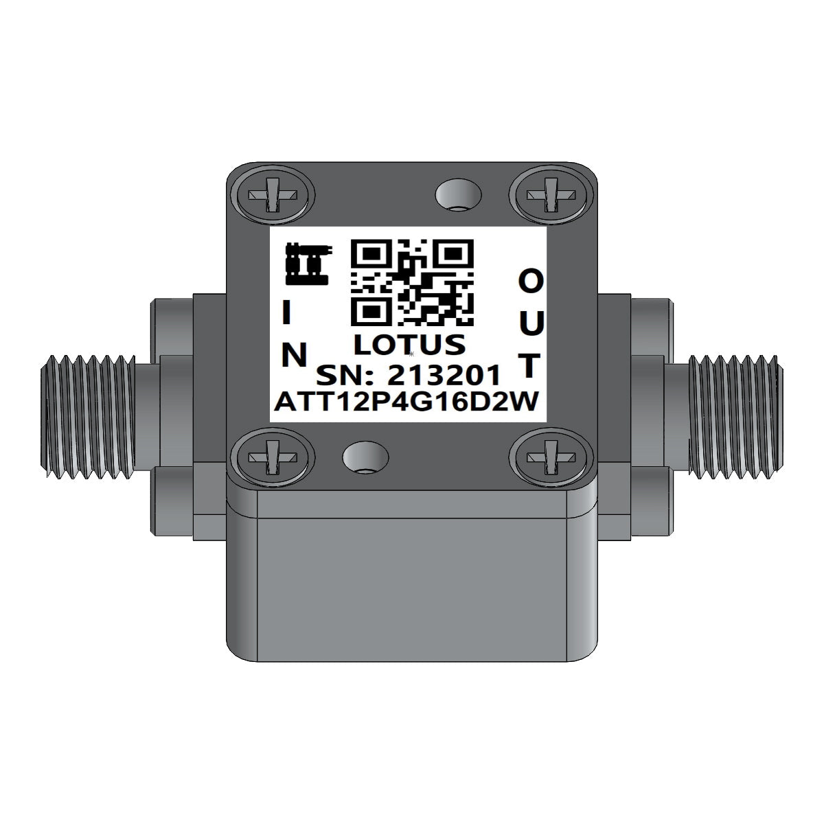 Attenuator (Precision Chip) 16dB Attenuation (0~12.4 GHz) 2 Watts