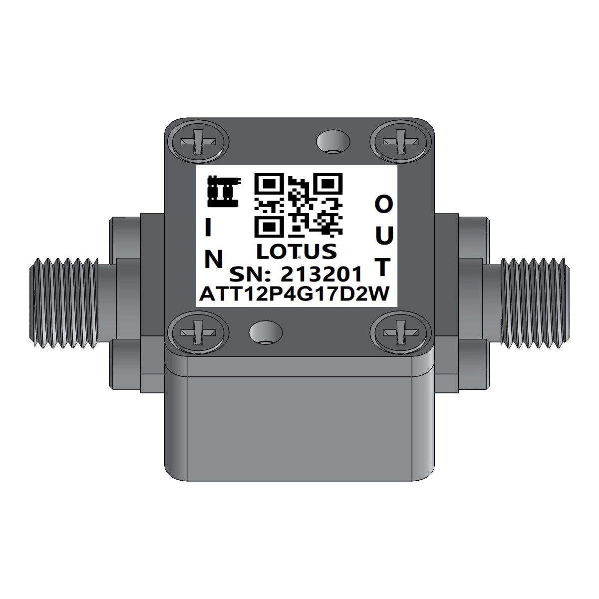 Attenuator (Precision Chip) 17dB Attenuation (0~12.4 GHz) 2 Watts