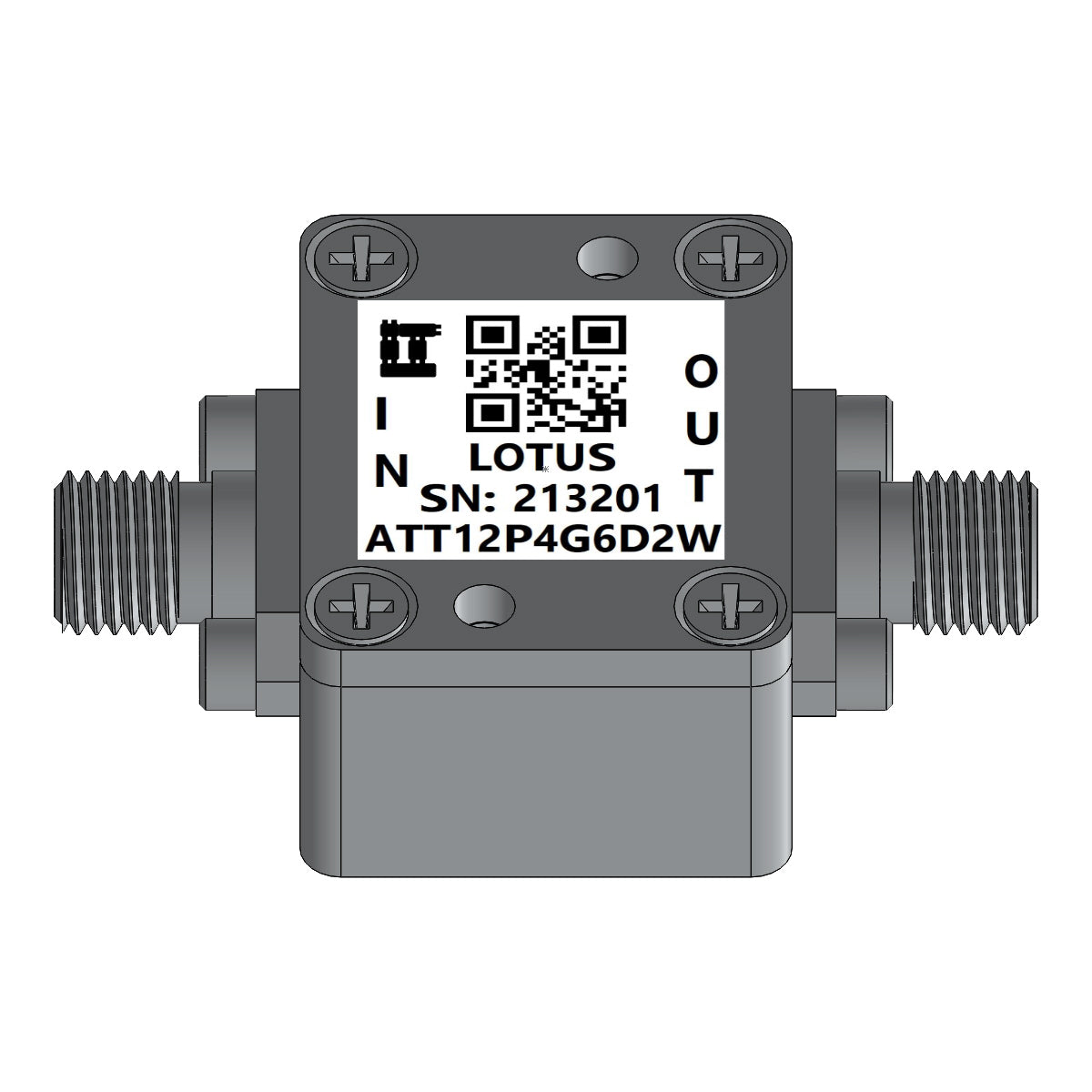 Attenuator (Precision Chip) 6dB Attenuation (0~12.4 GHz) 2 Watts