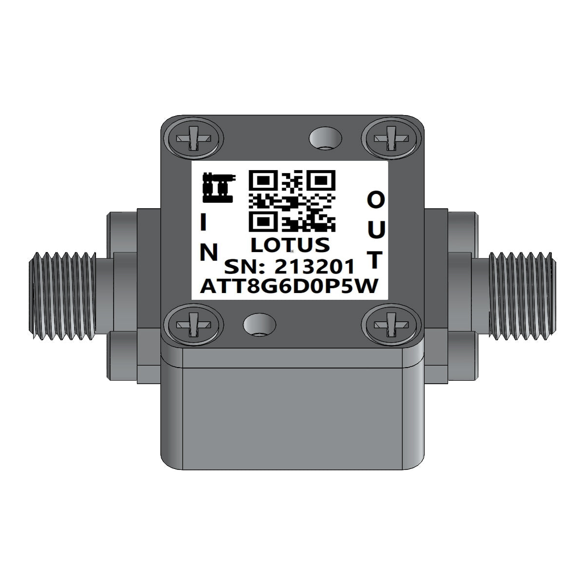 Attenuator 6dB Attenuation (0~8 GHz) 0.5 Watts