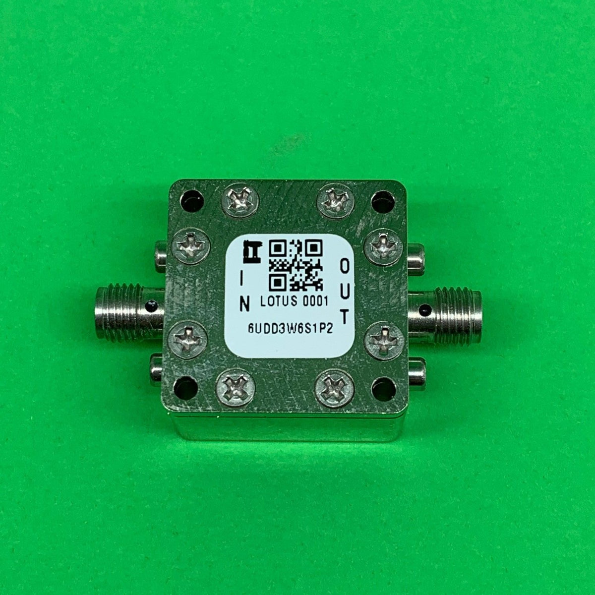 RF Enclosure Kit for 0.030&quot;/0.8mm PCB (size 9/16&quot;X9/16&quot;) Passive SMA Connector