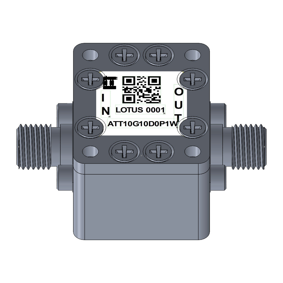 Attenuator (Precision Chip) 100mW 10dB Attenuation (0~10 GHz)