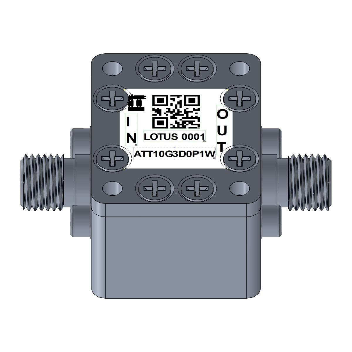 Attenuator (Precision Chip) 100mW 3dB Attenuation (0~10 GHz)