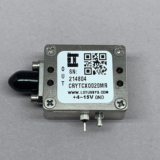 Oscillator TCXO (Stratum 3) 20 MHz (0.28 ppm) (Wide Voltage +4~15V)