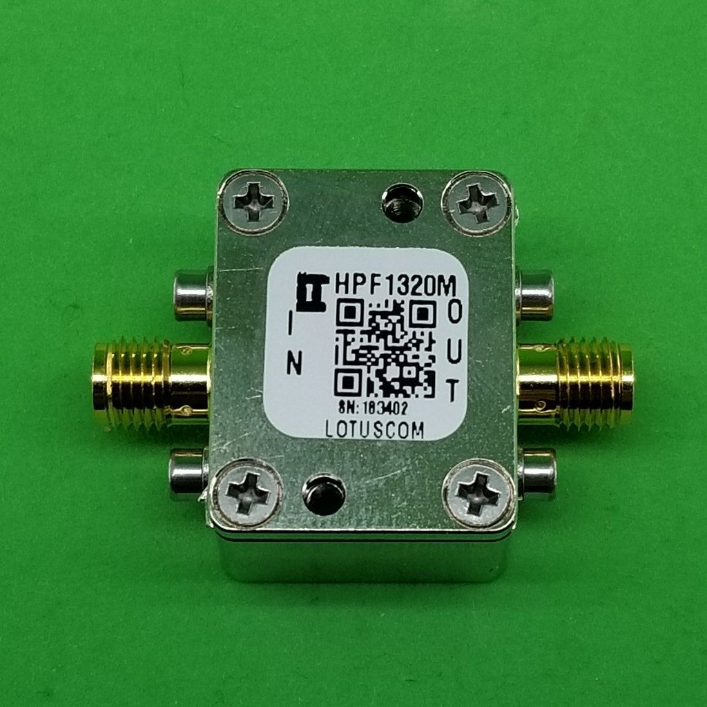 High Pass Filter (LTCC Construction) HPF1320M Pass Band 1400M - 5000MHz