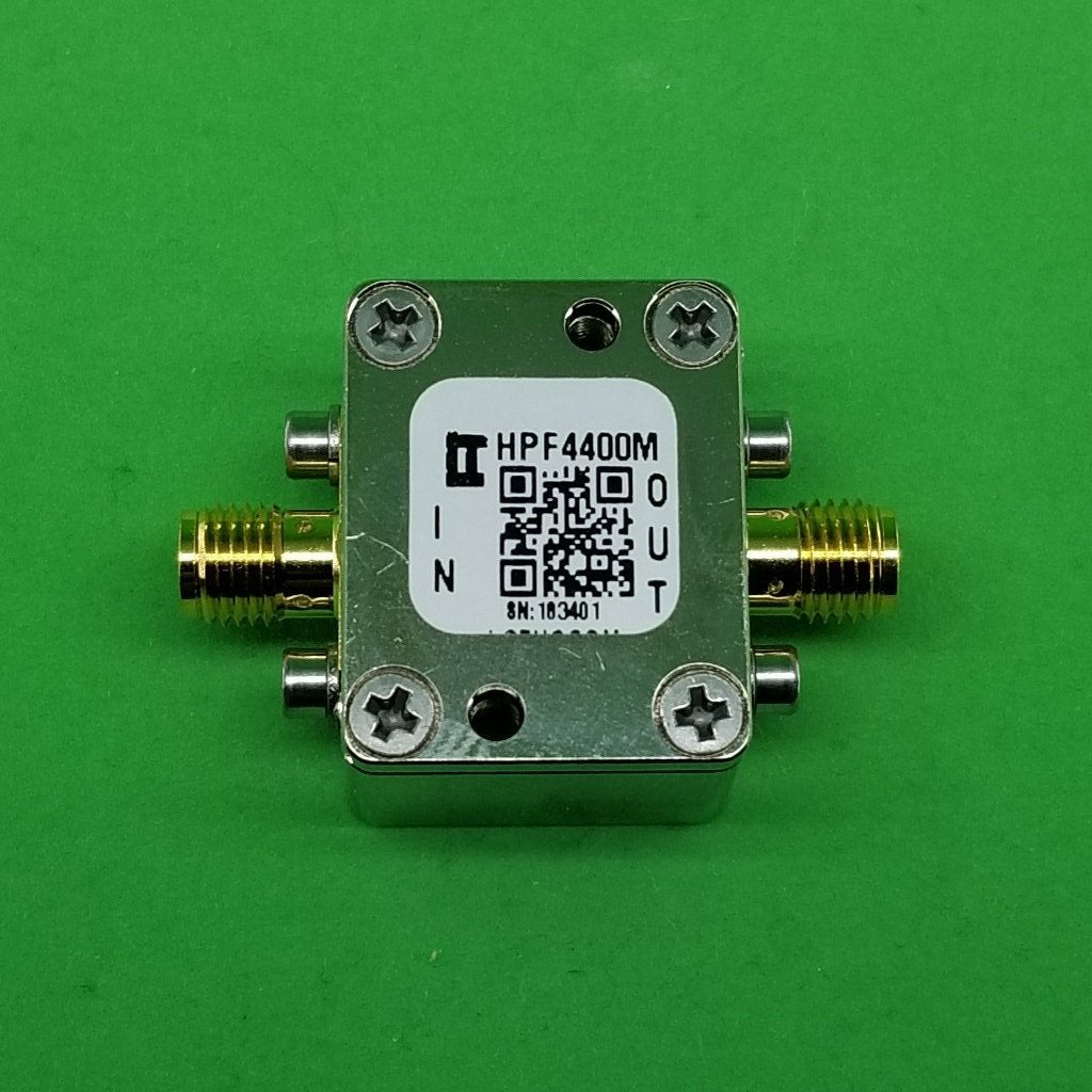 High Pass Filter (LTCC Construction) HPF4400M Pass Band 5G - 10.1GHz