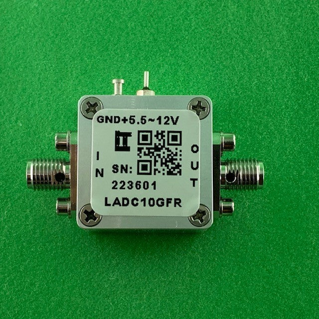 Low Noise Amplifier 2.5dB NF DC~10GHz 15dB Flat Gain 18dBm P1dB SMA