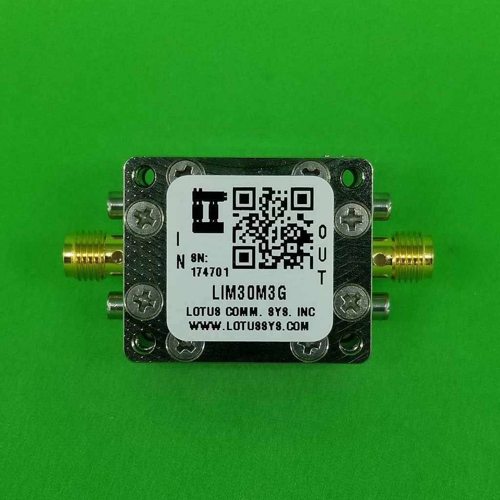 Limiter 30 - 3000 MHz (+12 to 30 dBm)