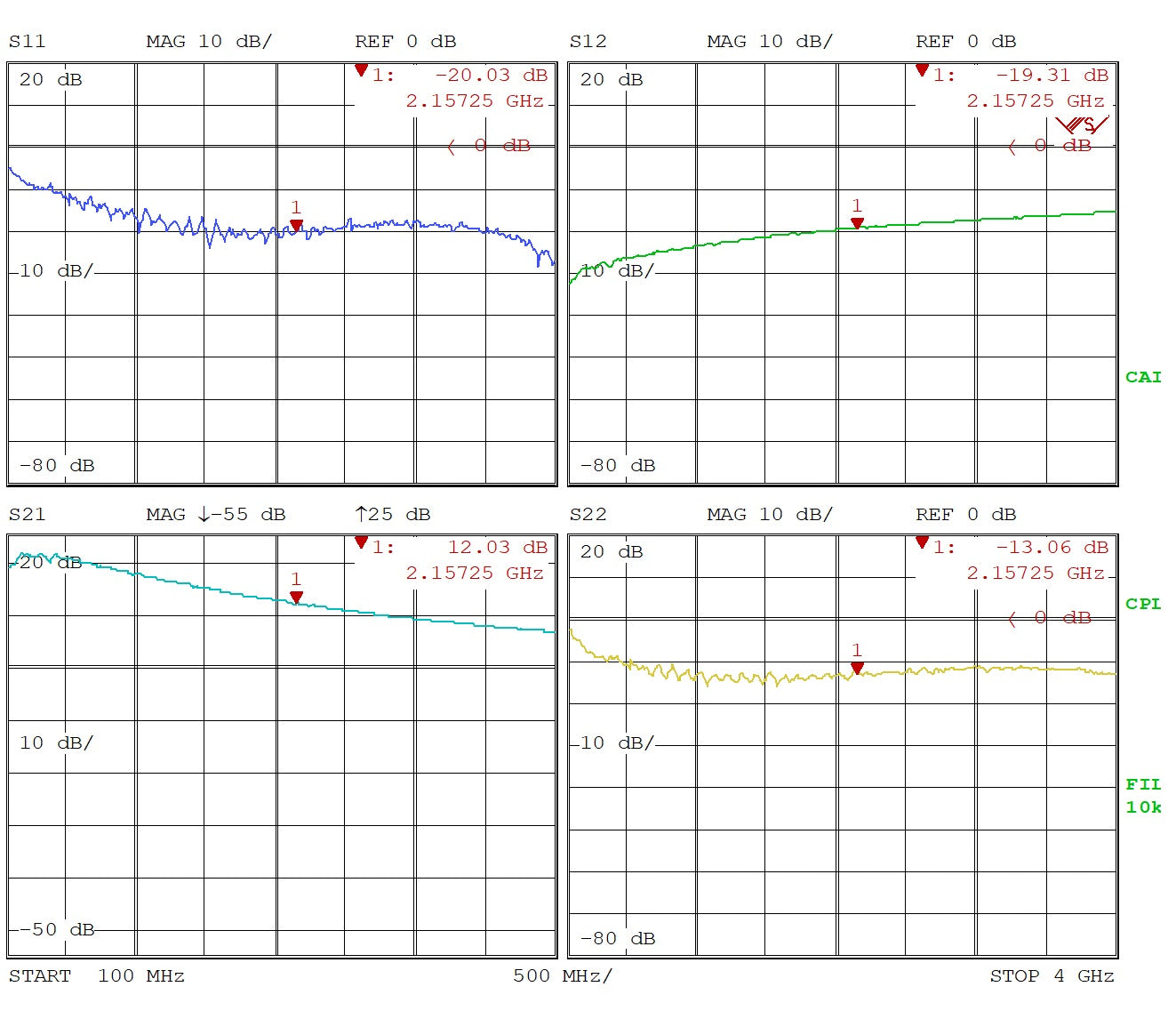 Low Noise Amplifier 1.3dB NF 100MHz to 4GHz 13dB Gain 24dBm P1dB SMA