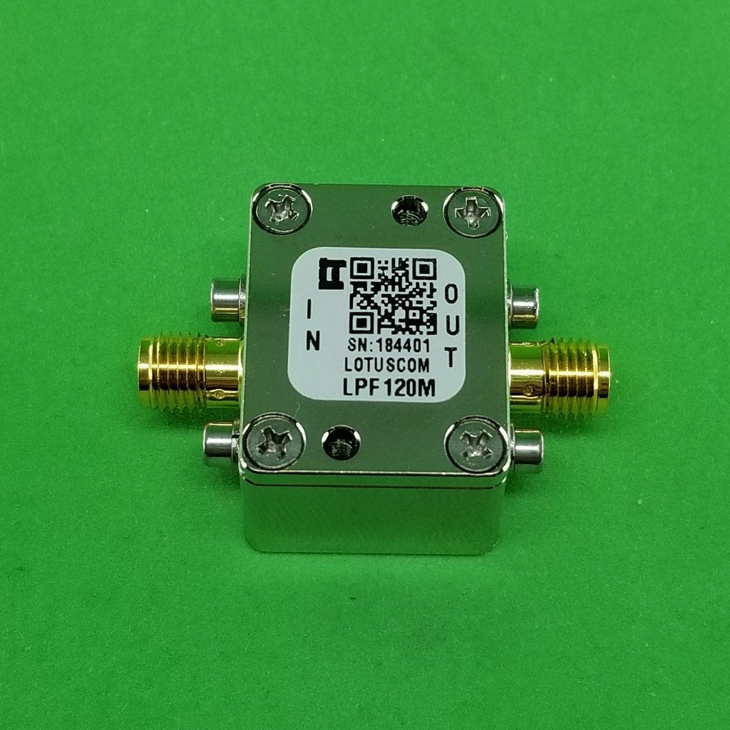 Low Pass Filter LPF120M (LTCC Construction) Pass Band DC-120MHz