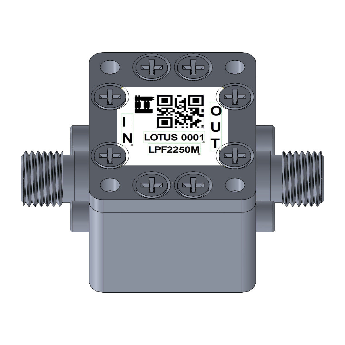 Low Pass Filter (LTCC Construction) Pass Band DC-2250MHz