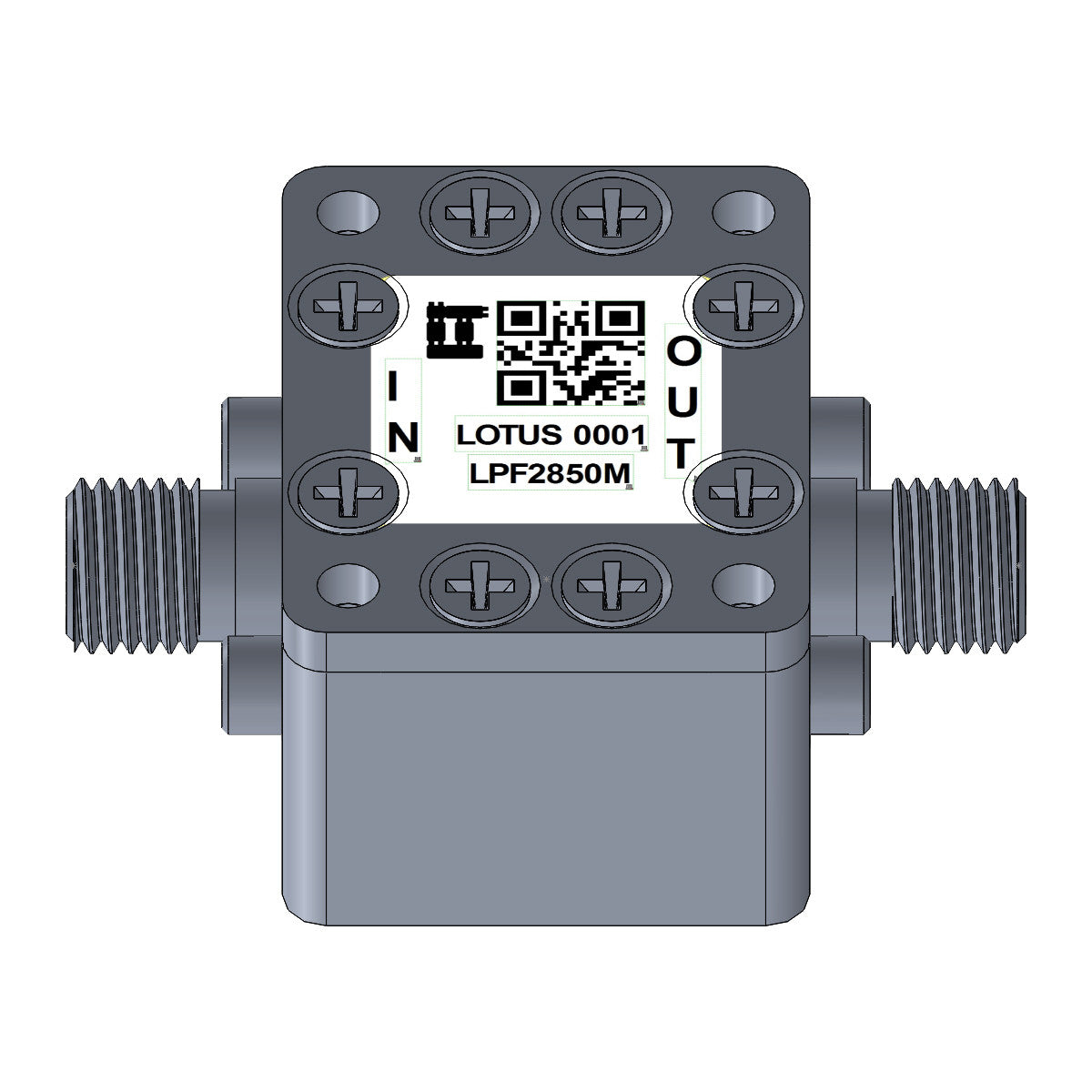 Low Pass Filter (LTCC Construction) Pass Band DC-2850MHz