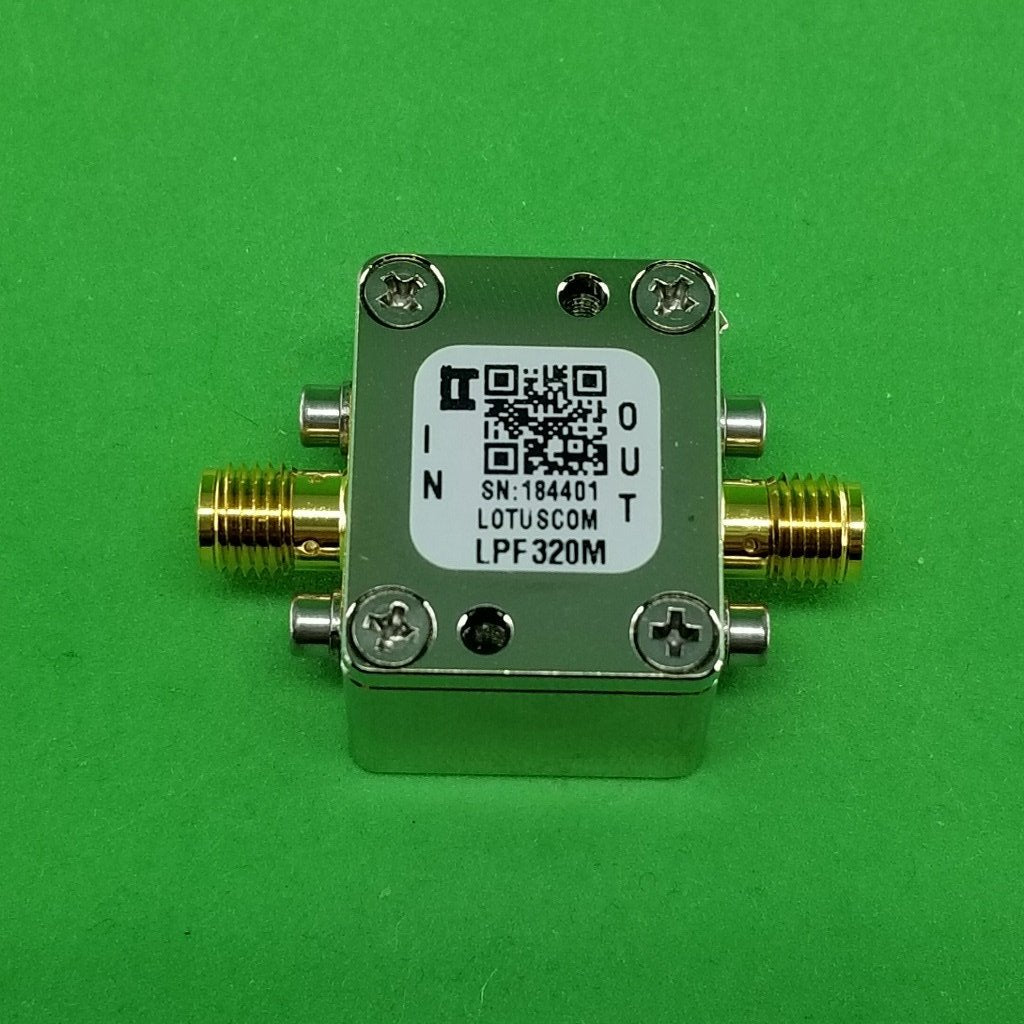 Low Pass Filter LPF320M (LTCC Construction) Pass Band DC-320 MHz