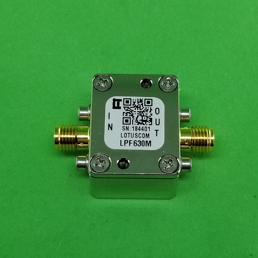 Low Pass Filter LPF630M (LTCC Construction) Pass Band DC-630 MHz