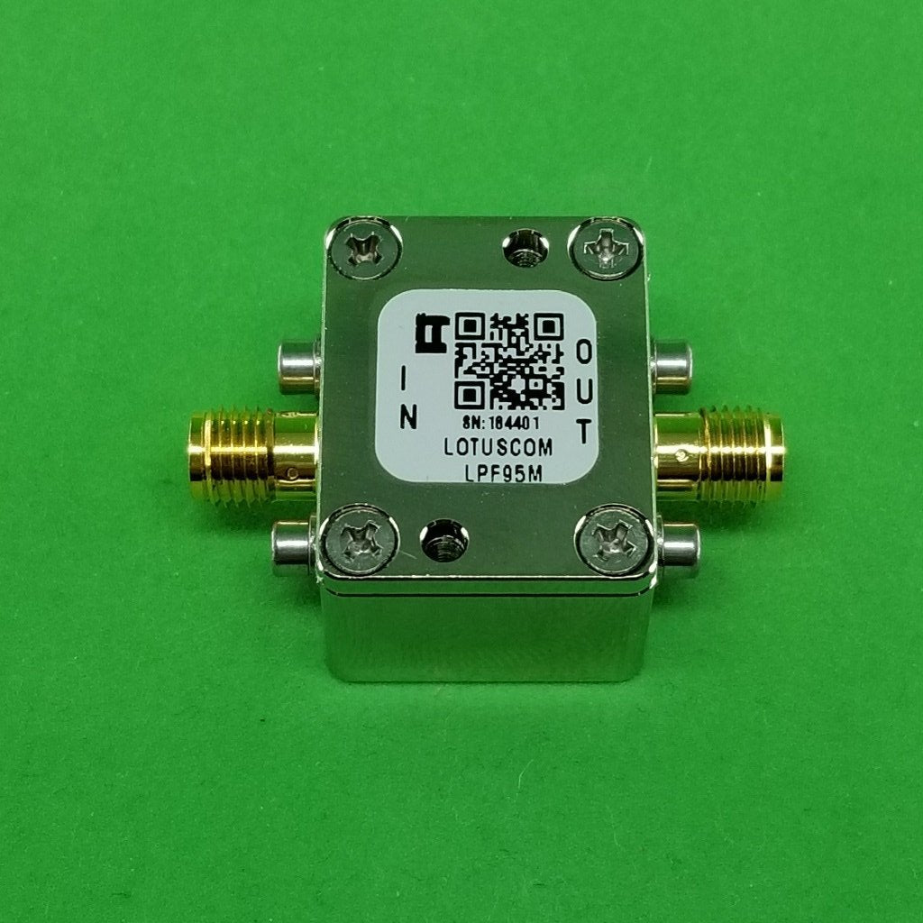 Low Pass Filter LPF95M (LTCC Construction) Pass Band DC-95MHz