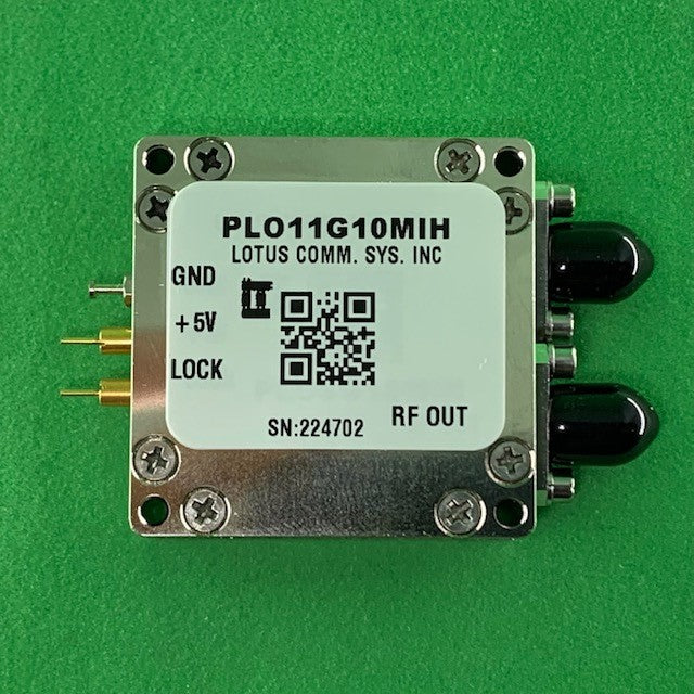 11 GHz Phase Locked Oscillator 10 MHz Internal Ref. High RF Output