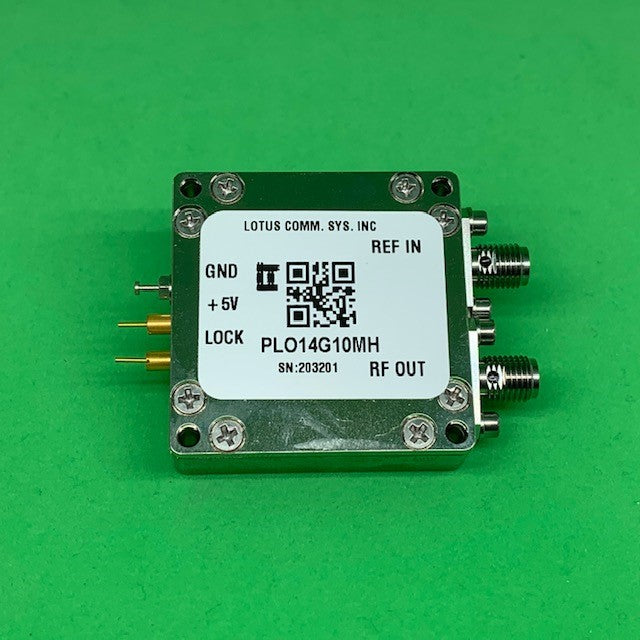 14 GHz Phase Locked Oscillator 10 MHz External Ref. High RF Output