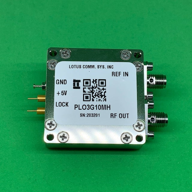 3 GHz Phase Locked Oscillator 10 MHz External Ref. High RF Output