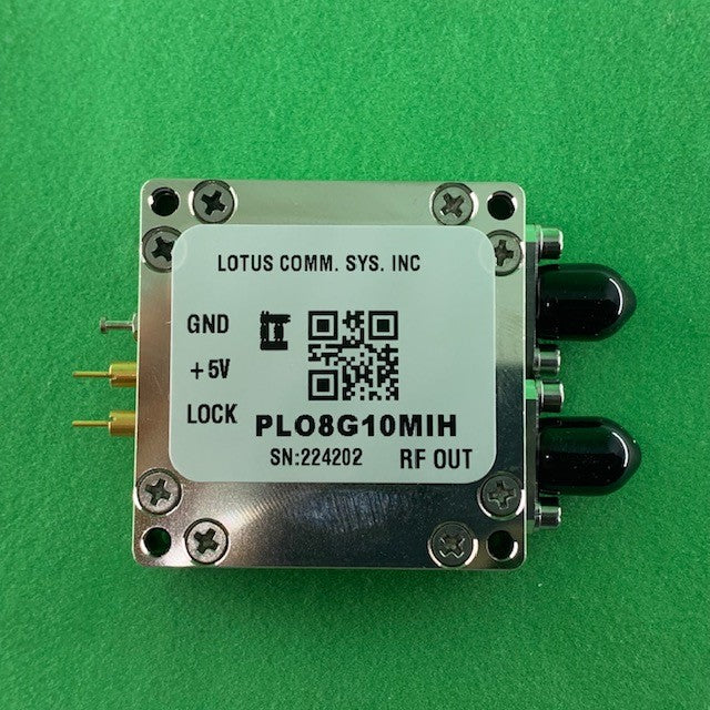 8 GHz Phase Locked Oscillator 10 MHz Internal Ref. High RF Output