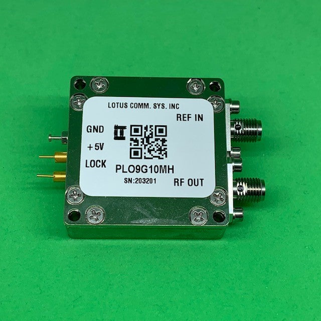 9 GHz Phase Locked Oscillator 10 MHz External Ref. High RF Output