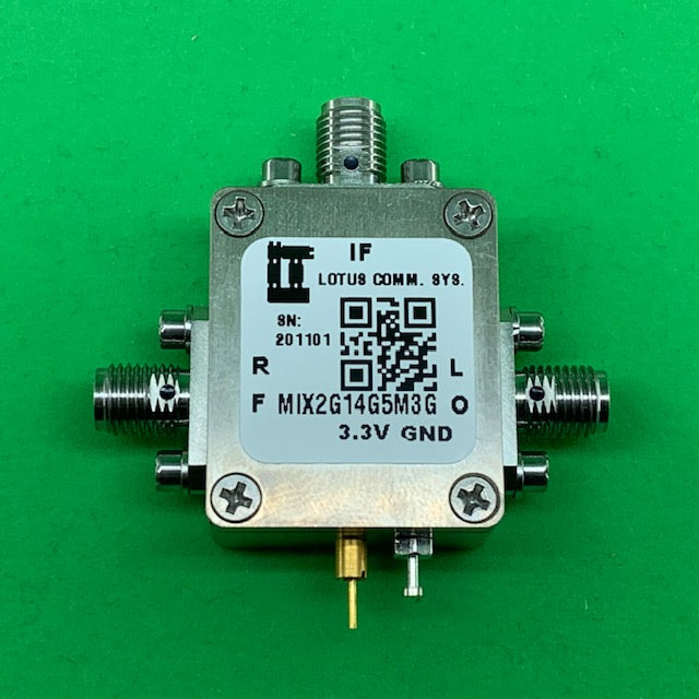 Passive Frequency Mixer (MIX3P7G10G) 3.7G - 10GHz RF and DC - 4G