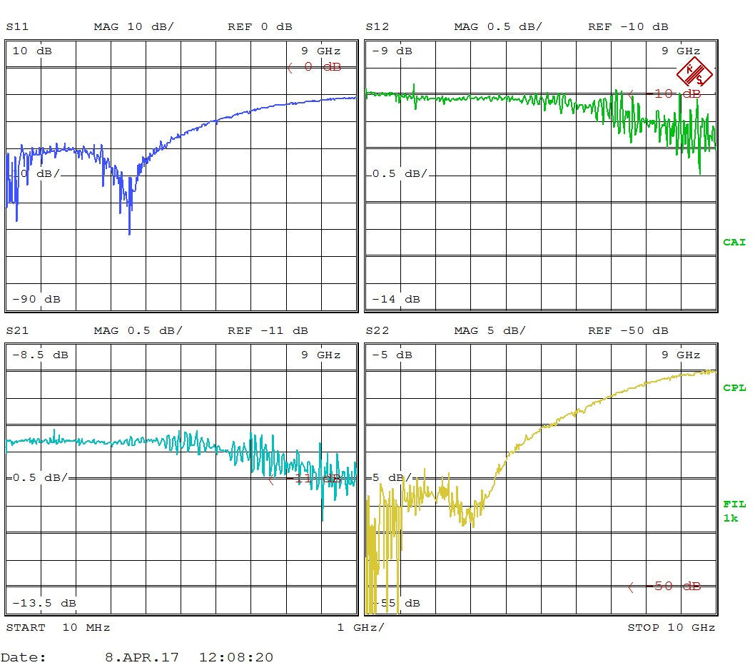 Attenuator (Precision Chip) 100mW 10dB Attenuation (0~10 GHz)