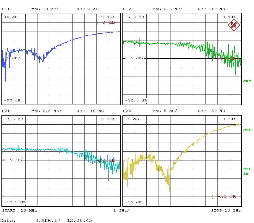 Attenuator (Precision Chip) 100mW 9dB Attenuation (0~10 GHz)